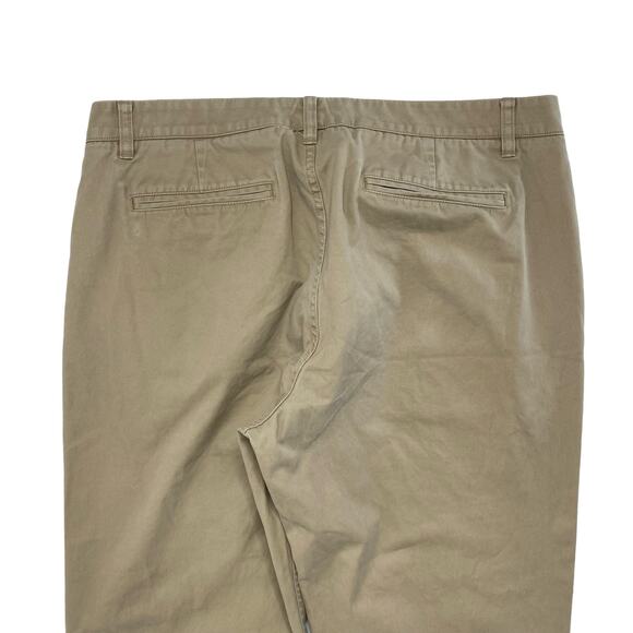 BONOBOS Washed Chinos Straight Leg Pants in True Khaki Size 35x32 Work #11598 - Picture 4 of 8